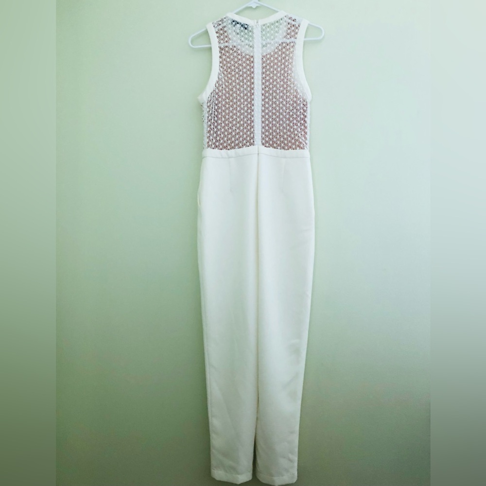 Adelyn Rae White Woman’s Jumpsuit - Picture 6 of 10